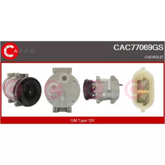 CASCO CAC77069GS - Compresseur, climatisation