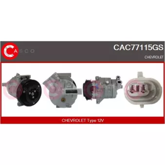 CASCO CAC77115GS - Compresseur, climatisation