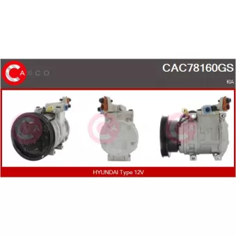 CASCO CAC78160GS - Compresseur, climatisation