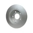 HELLA PAGID 8DD 355 107-351 - Jeu de 2 disques de frein arrière
