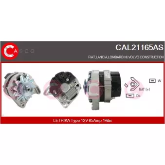 CASCO CAL21165AS - Alternateur