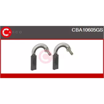 Balais, alternateur CASCO [CBA10605GS]