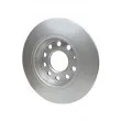 HELLA PAGID 8DD 355 107-561 - Jeu de 2 disques de frein arrière