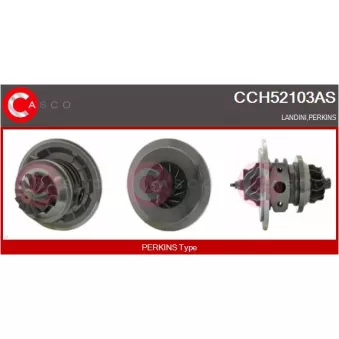 CASCO CCH52103AS - Groupe carter, turbocompresseur