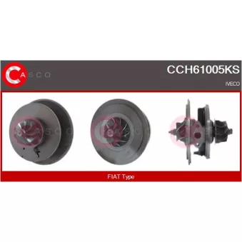 CASCO CCH61005KS - Groupe carter, turbocompresseur