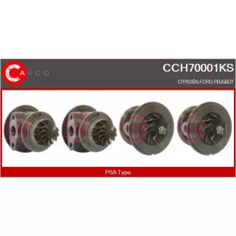 CASCO CCH70001KS - Groupe carter, turbocompresseur