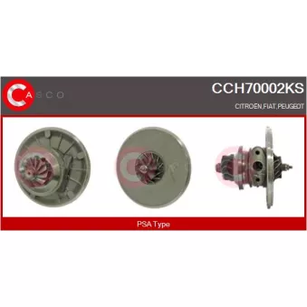 CASCO CCH70002KS - Groupe carter, turbocompresseur