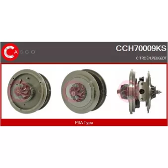 CASCO CCH70009KS - Groupe carter, turbocompresseur