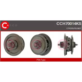 CASCO CCH70014KS - Groupe carter, turbocompresseur