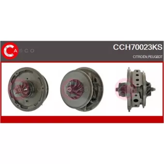 CASCO CCH70023KS - Groupe carter, turbocompresseur
