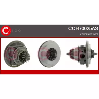 CASCO CCH70025AS - Groupe carter, turbocompresseur