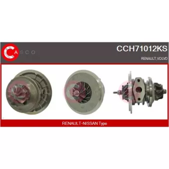 CASCO CCH71012KS - Groupe carter, turbocompresseur