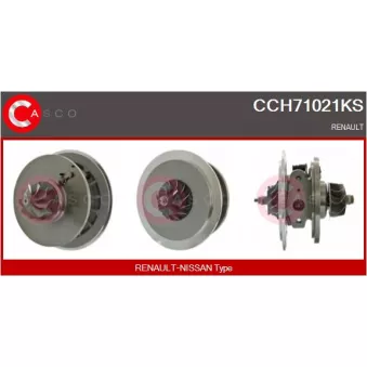 CASCO CCH71021KS - Groupe carter, turbocompresseur