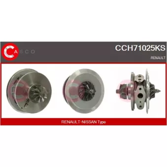CASCO CCH71025KS - Groupe carter, turbocompresseur