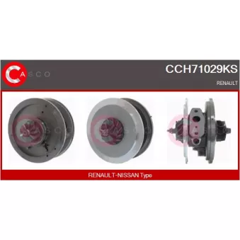 CASCO CCH71029KS - Groupe carter, turbocompresseur