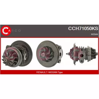 CASCO CCH71050KS - Groupe carter, turbocompresseur