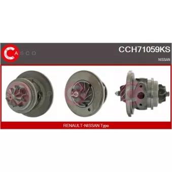 CASCO CCH71059KS - Groupe carter, turbocompresseur