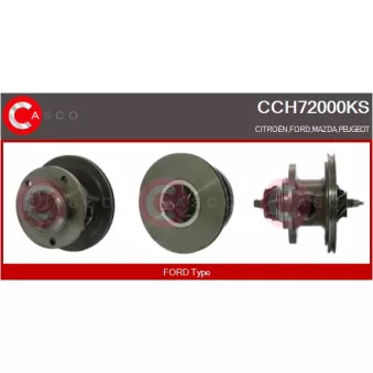 CASCO CCH72000KS - Groupe carter, turbocompresseur