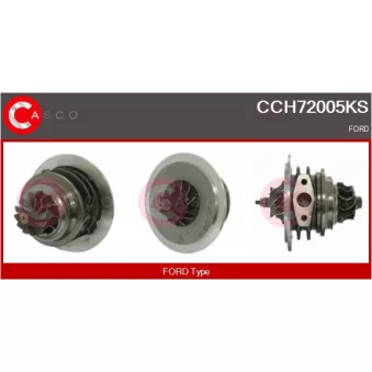 CASCO CCH72005KS - Groupe carter, turbocompresseur