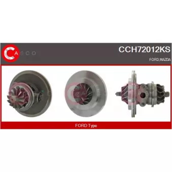 CASCO CCH72012KS - Groupe carter, turbocompresseur