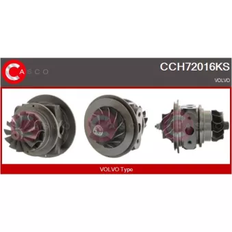 CASCO CCH72016KS - Groupe carter, turbocompresseur