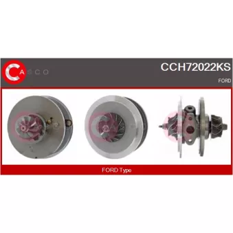 CASCO CCH72022KS - Groupe carter, turbocompresseur