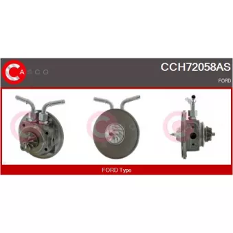 CASCO CCH72058AS - Groupe carter, turbocompresseur