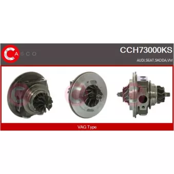 CASCO CCH73000KS - Groupe carter, turbocompresseur