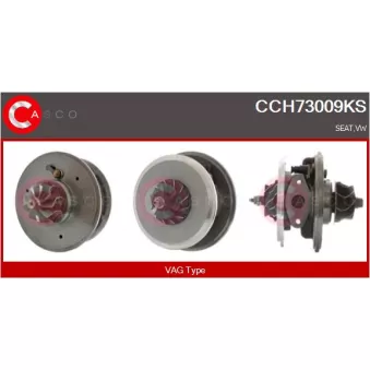 CASCO CCH73009KS - Groupe carter, turbocompresseur