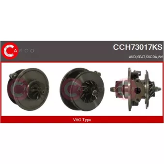 CASCO CCH73017KS - Groupe carter, turbocompresseur