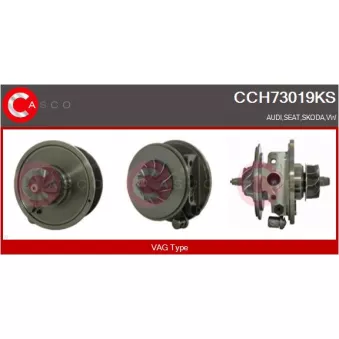 CASCO CCH73019KS - Groupe carter, turbocompresseur