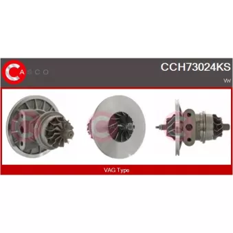 CASCO CCH73024KS - Groupe carter, turbocompresseur