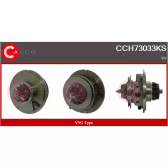 CASCO CCH73033KS - Groupe carter, turbocompresseur
