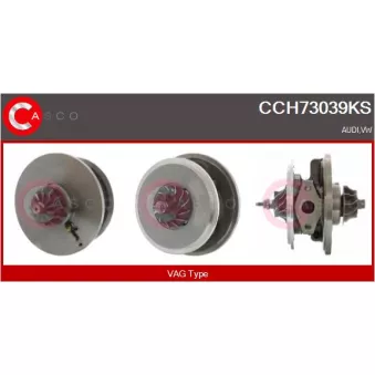 CASCO CCH73039KS - Groupe carter, turbocompresseur