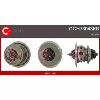 CASCO CCH73043KS - Groupe carter, turbocompresseur