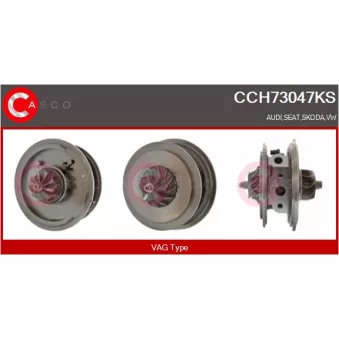 CASCO CCH73047KS - Groupe carter, turbocompresseur