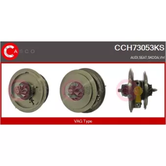 CASCO CCH73053KS - Groupe carter, turbocompresseur