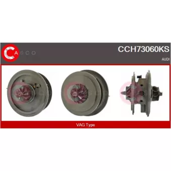 CASCO CCH73060KS - Groupe carter, turbocompresseur