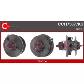 CASCO CCH73077KS - Groupe carter, turbocompresseur