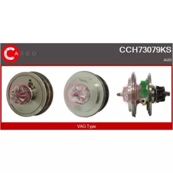 CASCO CCH73079KS - Groupe carter, turbocompresseur