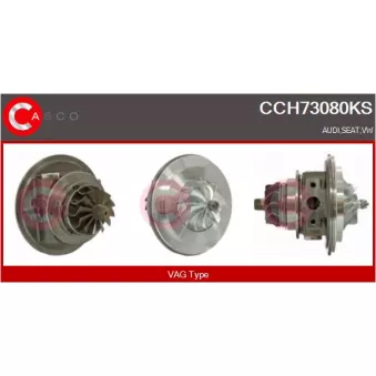 CASCO CCH73080KS - Groupe carter, turbocompresseur