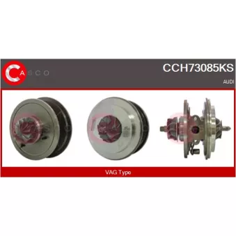 CASCO CCH73085KS - Groupe carter, turbocompresseur