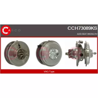 CASCO CCH73089KS - Groupe carter, turbocompresseur