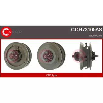 CASCO CCH73105AS - Groupe carter, turbocompresseur