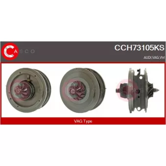 CASCO CCH73105KS - Groupe carter, turbocompresseur