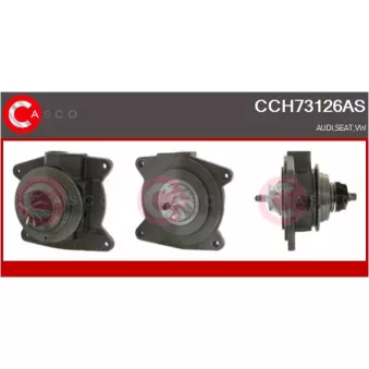 CASCO CCH73126AS - Groupe carter, turbocompresseur