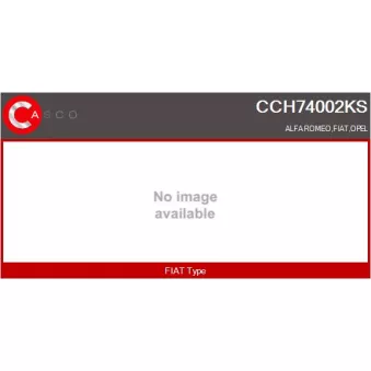 CASCO CCH74002KS - Groupe carter, turbocompresseur