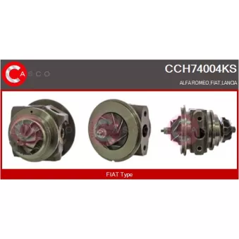 CASCO CCH74004KS - Groupe carter, turbocompresseur