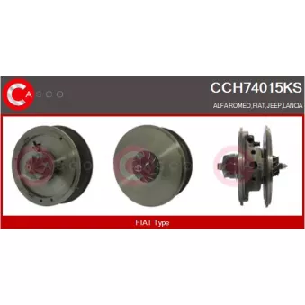 CASCO CCH74015KS - Groupe carter, turbocompresseur
