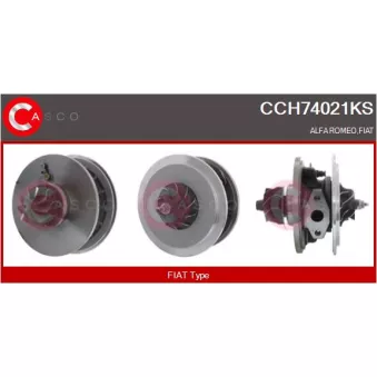 CASCO CCH74021KS - Groupe carter, turbocompresseur